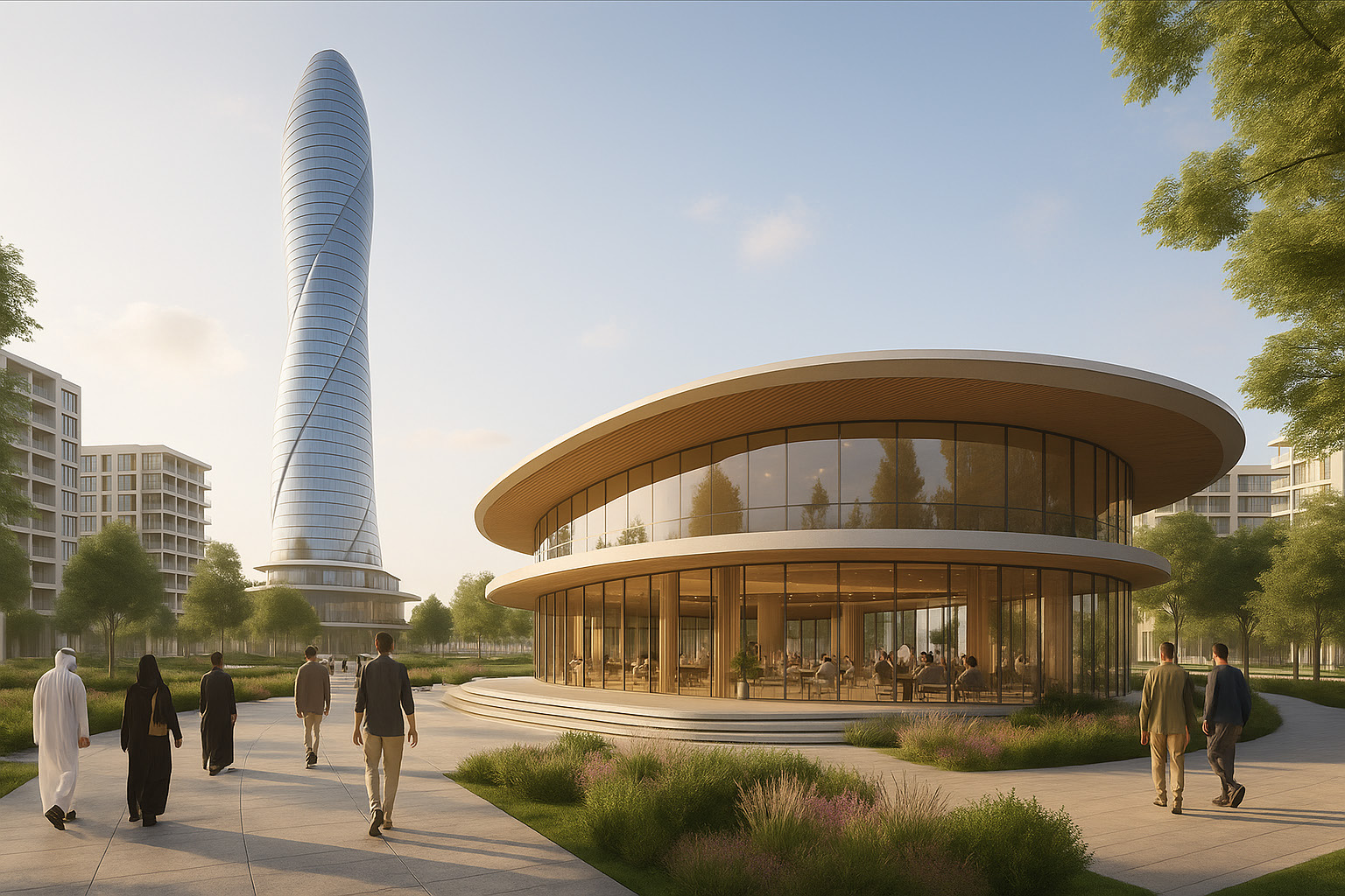 One of the integrated communities developed by SATC Real Estate